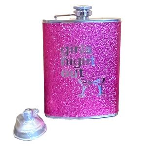 Gennisy Stainless Steel Hip Flask w/ cocktail funnel